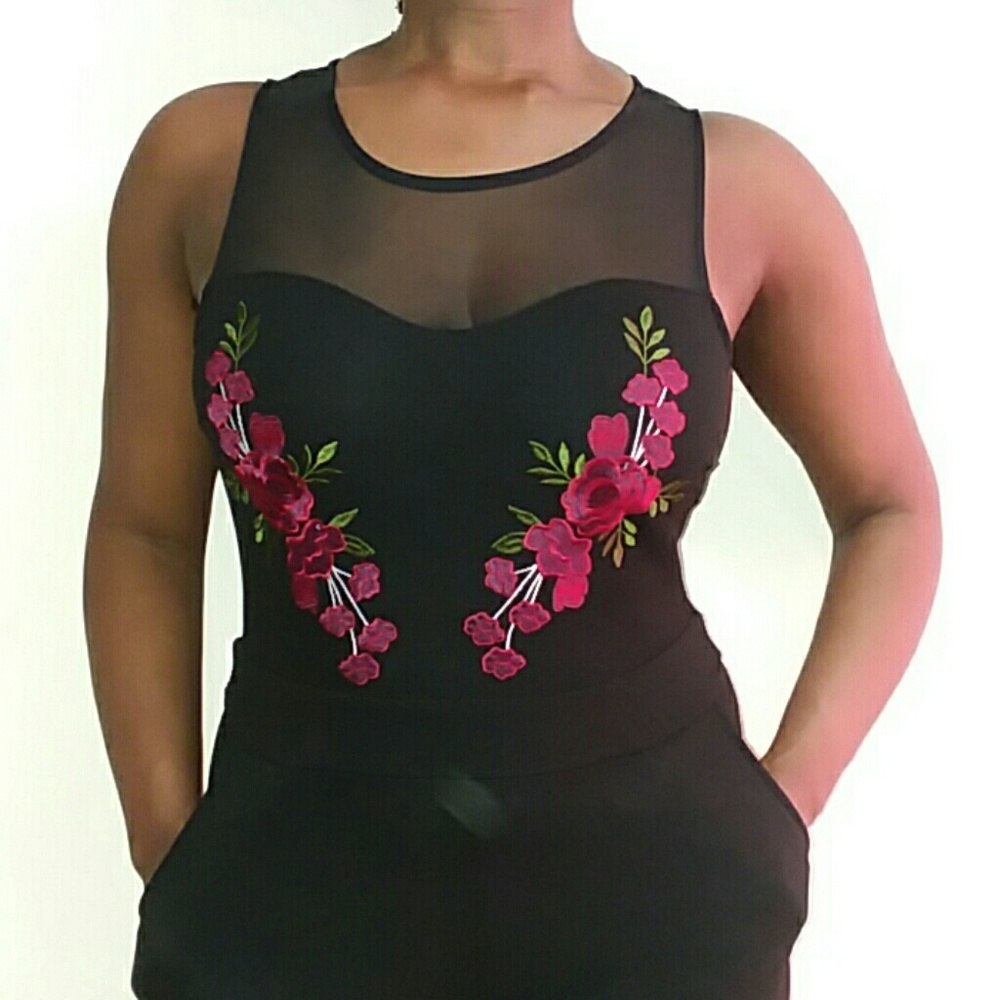 Black jumpsuit